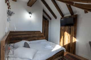 Unul dintre cele doua apartament din cazare